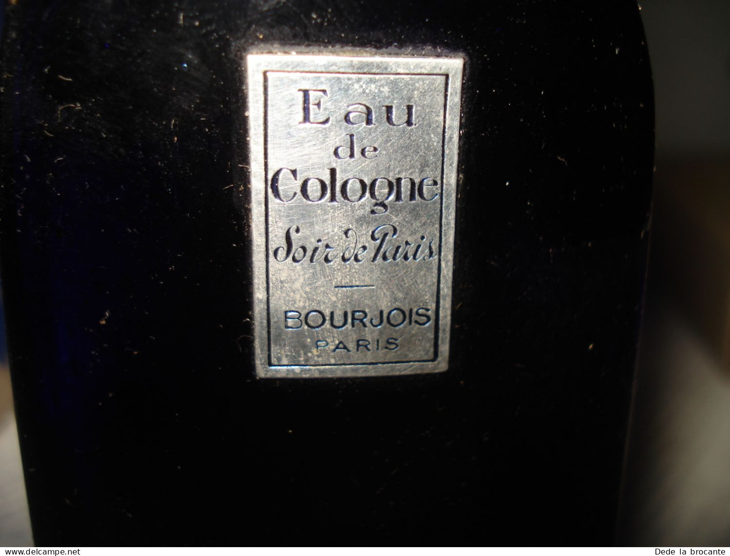 O10 / Flacon Eau De Cologne " Soir De Paris " Bourjois 1950  + Boite - Mujer