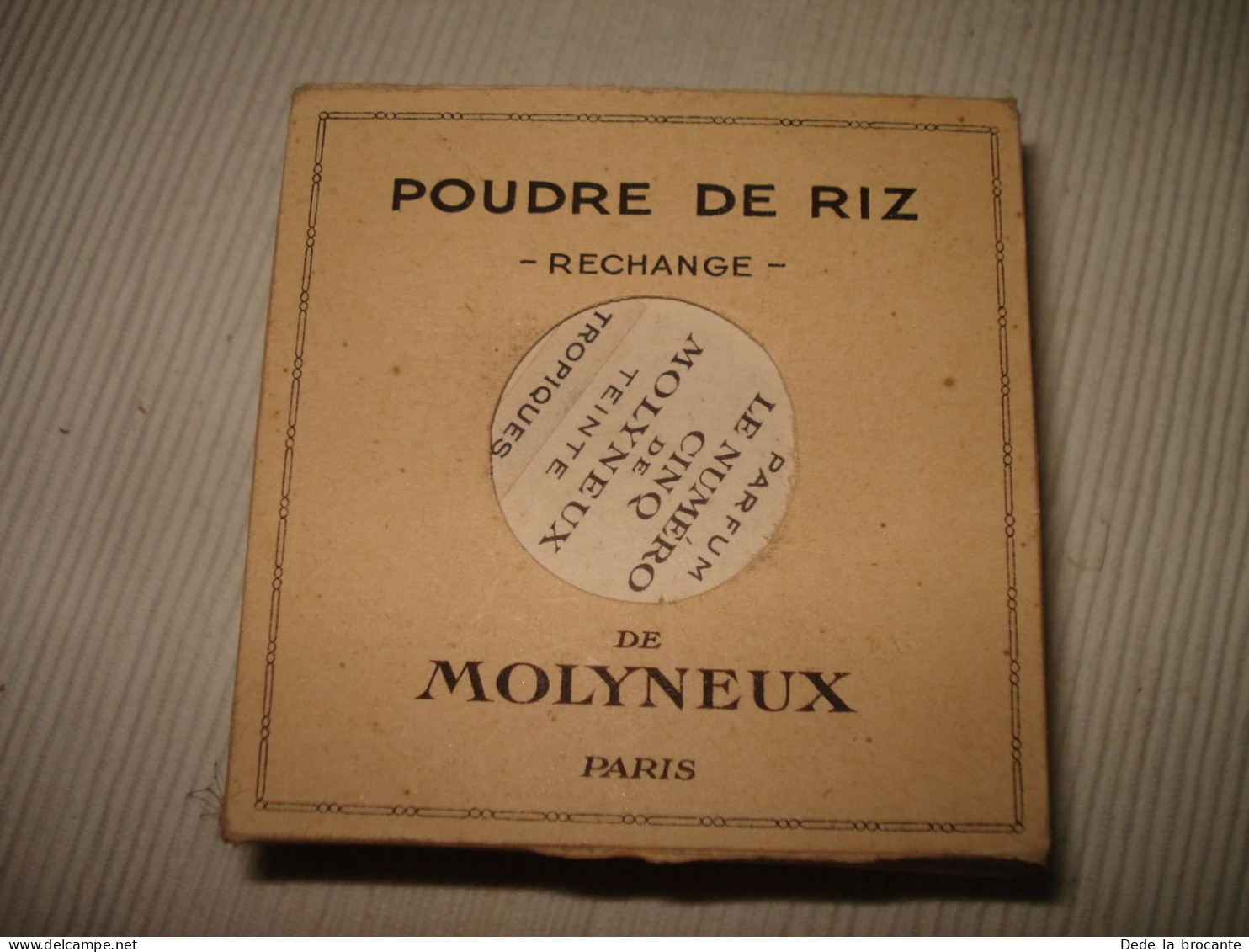 O10 / Poudre De Riz Parfum N° 5 Teinte Tropique 2 - Série 244 - Molyneux  Paris - Donna