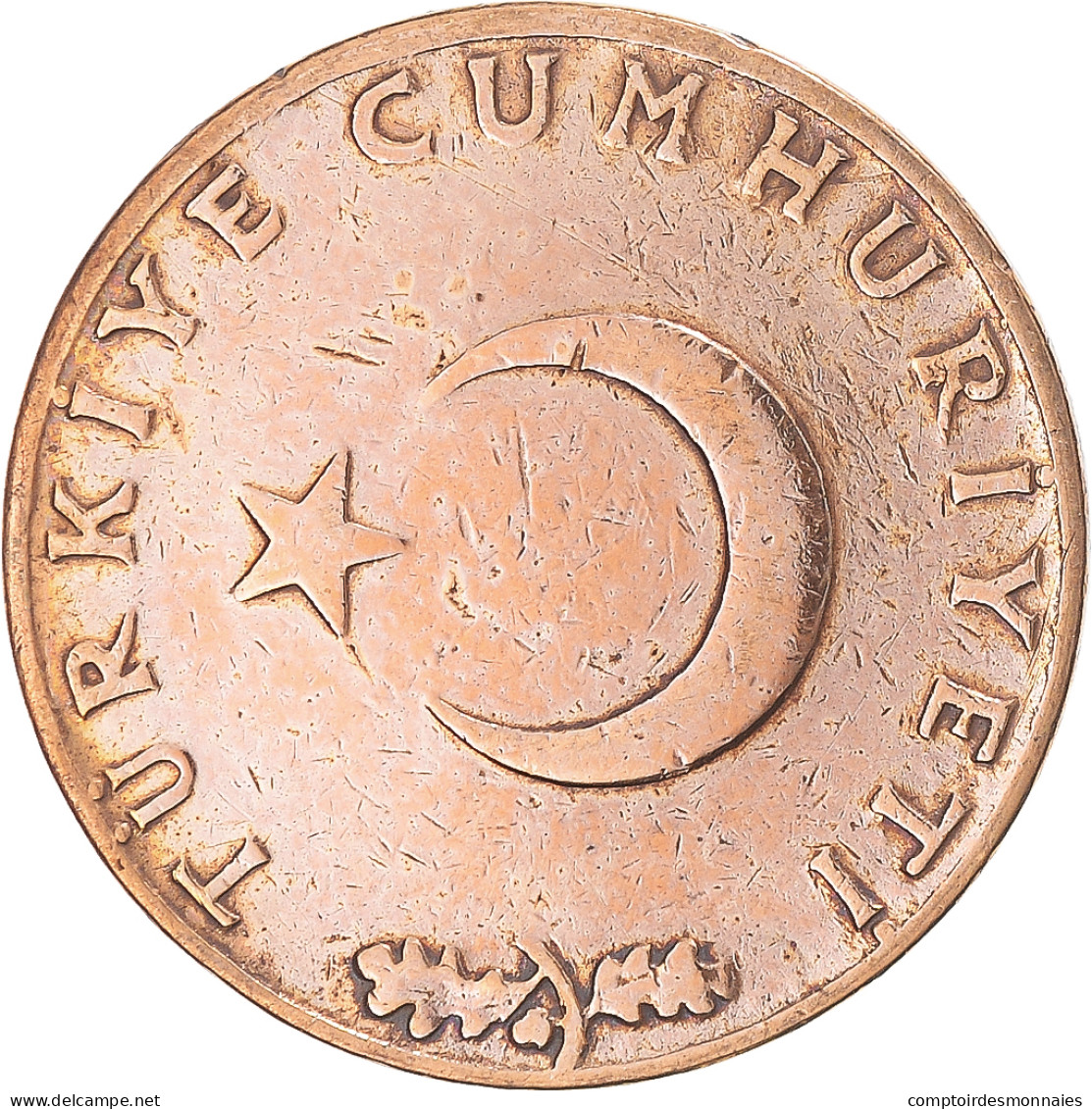 Monnaie, Turquie, 10 Kurus, 1959 - Turquie