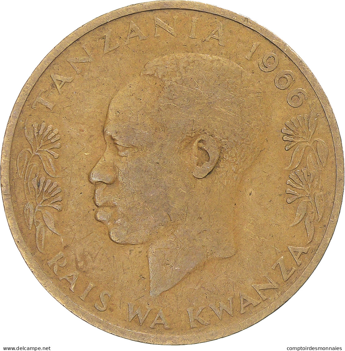 Monnaie, Tanzanie, 20 Senti, 1966 - Tanzanía