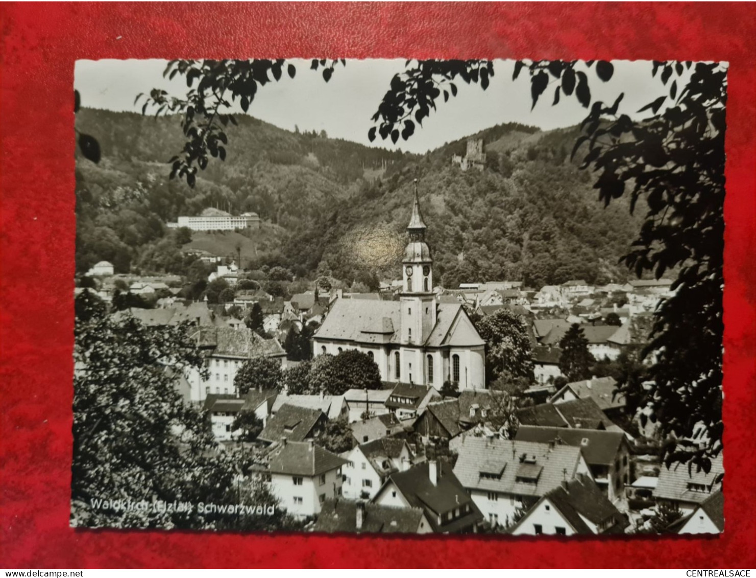 Carte WALDKIRCH KIRCHE ECHTE FOTO - Waldkirch