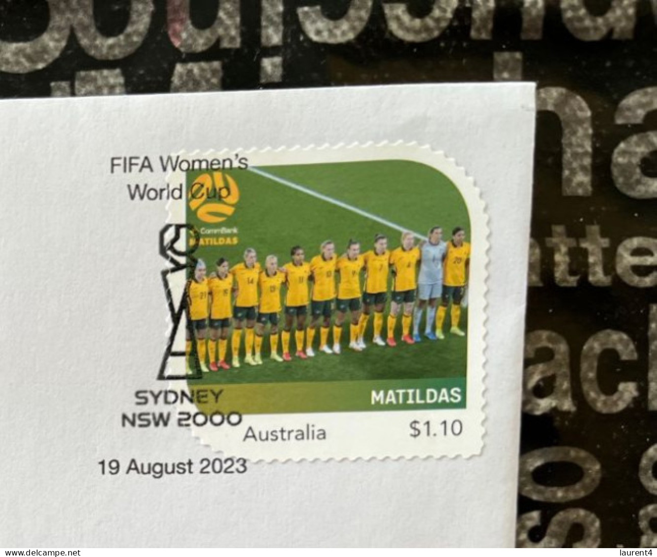 (folder 20-8-2023) Australia Post - 2023 FIFA 2023 Folder + Cover Matildas Team (Presentation Pack + Cover) - Presentation Packs