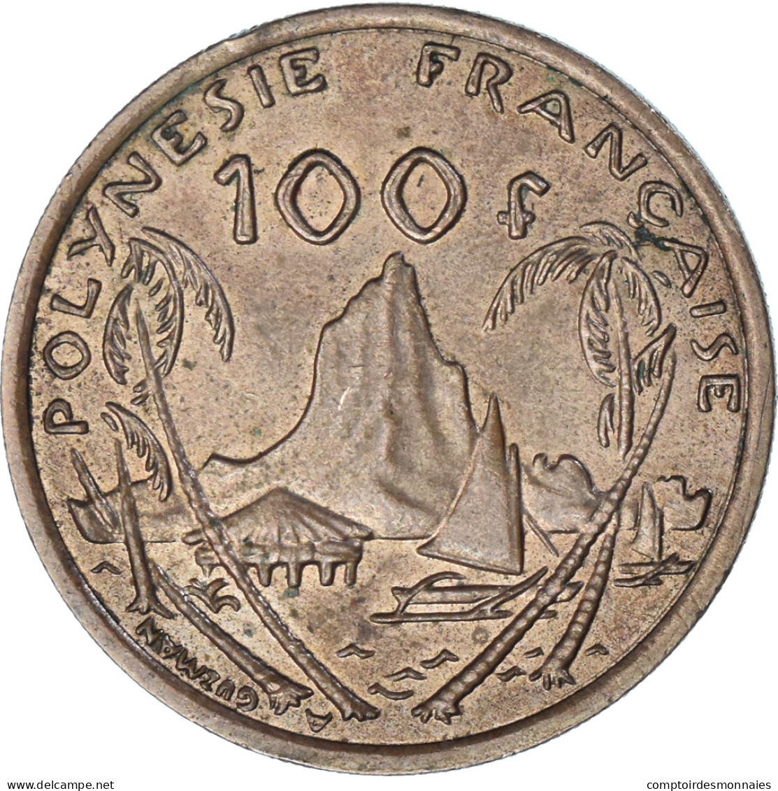 Monnaie, Polynésie Française, 100 Francs, 2003 - Polynésie Française