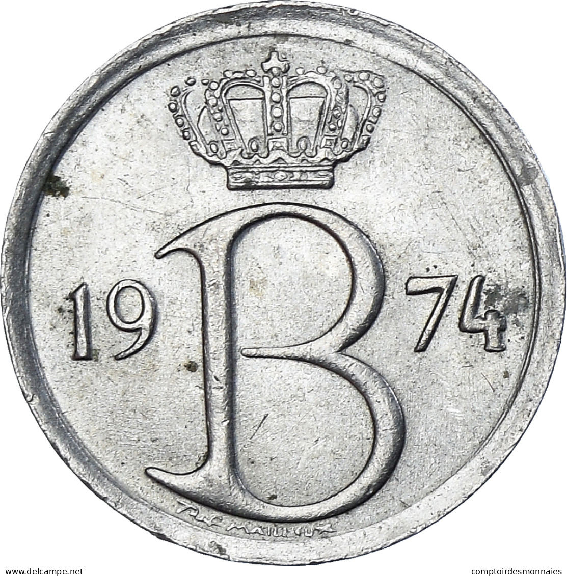 Monnaie, Belgique, 25 Centimes, 1974 - 25 Cents
