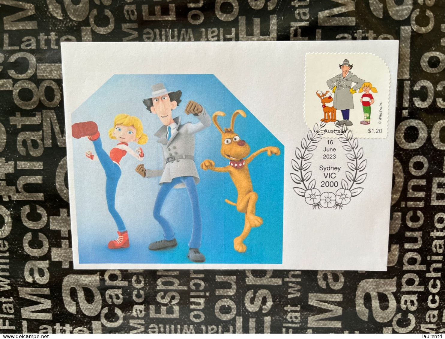 (folder 20-8-2023) Movie - Movie Inspector Gadget  + 1 Gadget Cover (postmarked 16-6-2023) With Sheet Of 12 Stickers - Presentation Packs