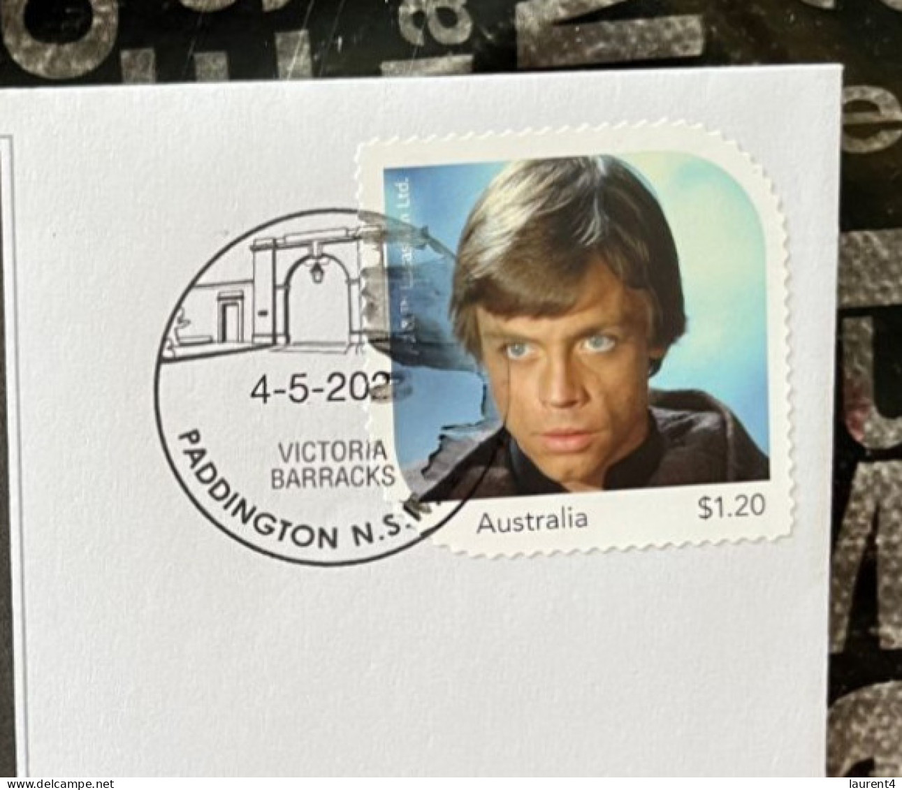 (folder 20-8-2023) Movie - Movie Return Of The Jedi 49th + 1 Jedi Cover (postmarked 4-5-2023) With Sheet Of 12 Stickers - Presentation Packs