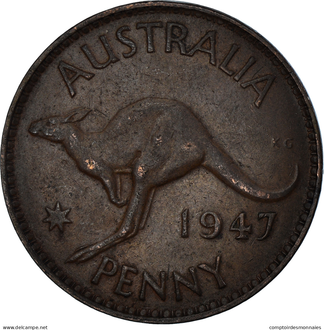 Monnaie, Australie, Penny, 1947 - Penny