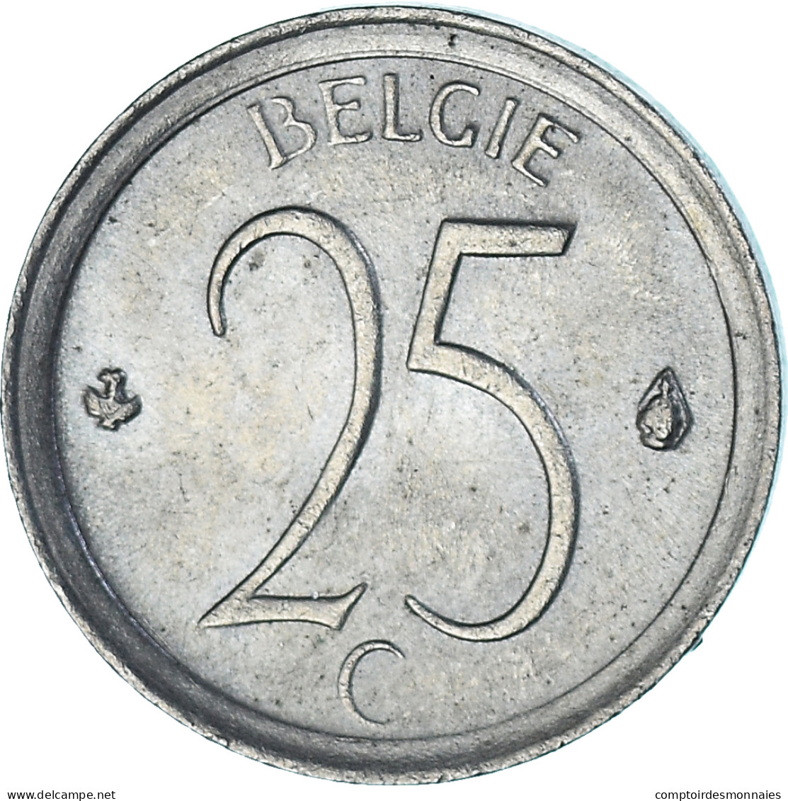 Monnaie, Belgique, 25 Centimes, 1975 - 25 Centimes