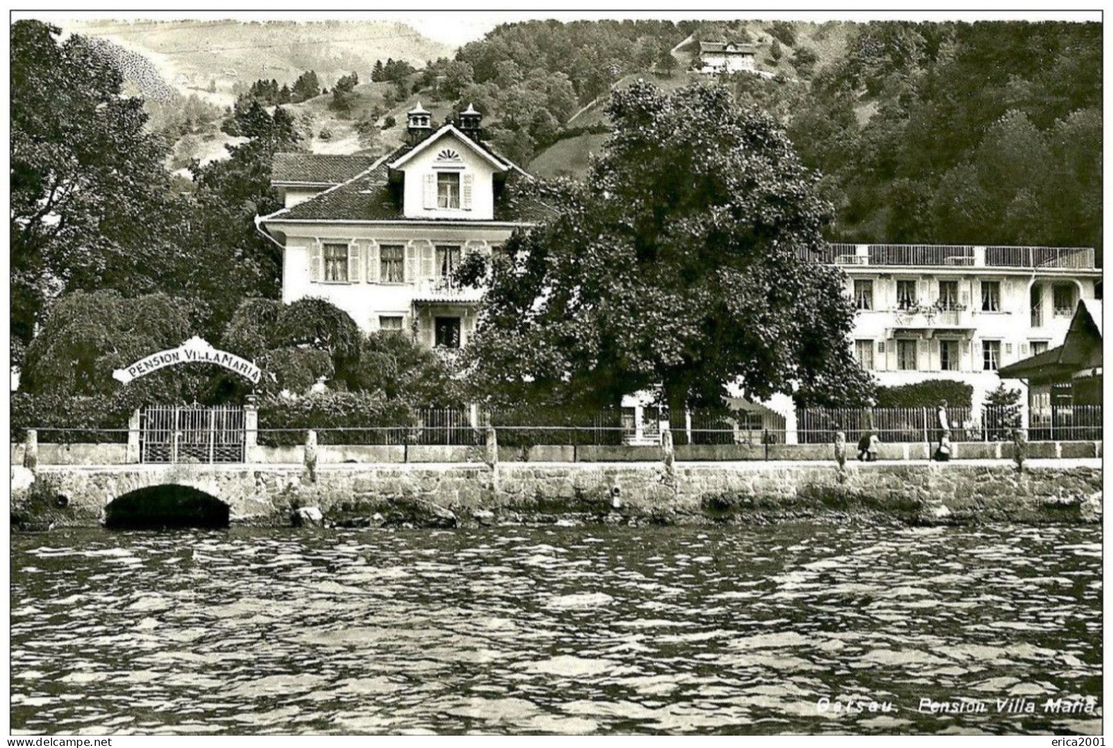 SZ Schwyz. Gersau. Pension Villa Maria à Gersau. - Gersau