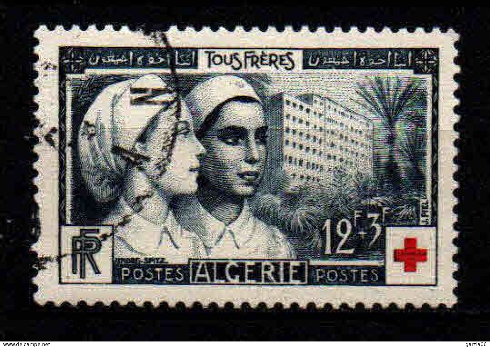 Algérie - 1954 - Croix Rouge - N° 316-  Oblit  - Used - Oblitérés