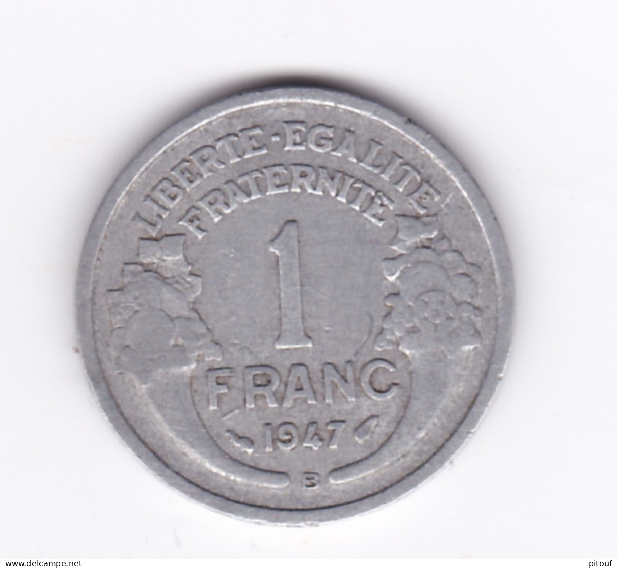 1 Franc 1947 B  TTB - 1 Franc