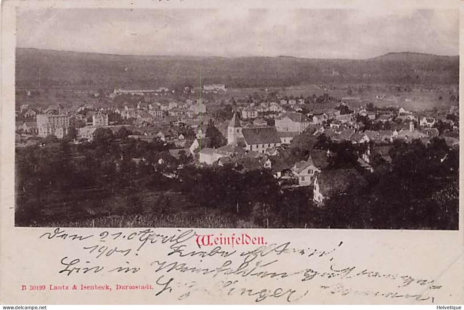 Weinfelden  1901 - Weinfelden