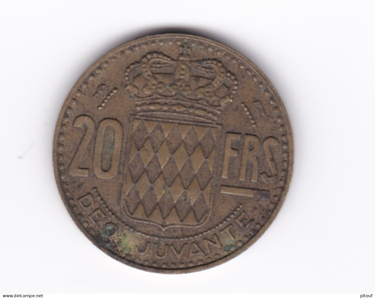 20 Francs Monaco 1950  TTB - 1949-1956 Francos Antiguos