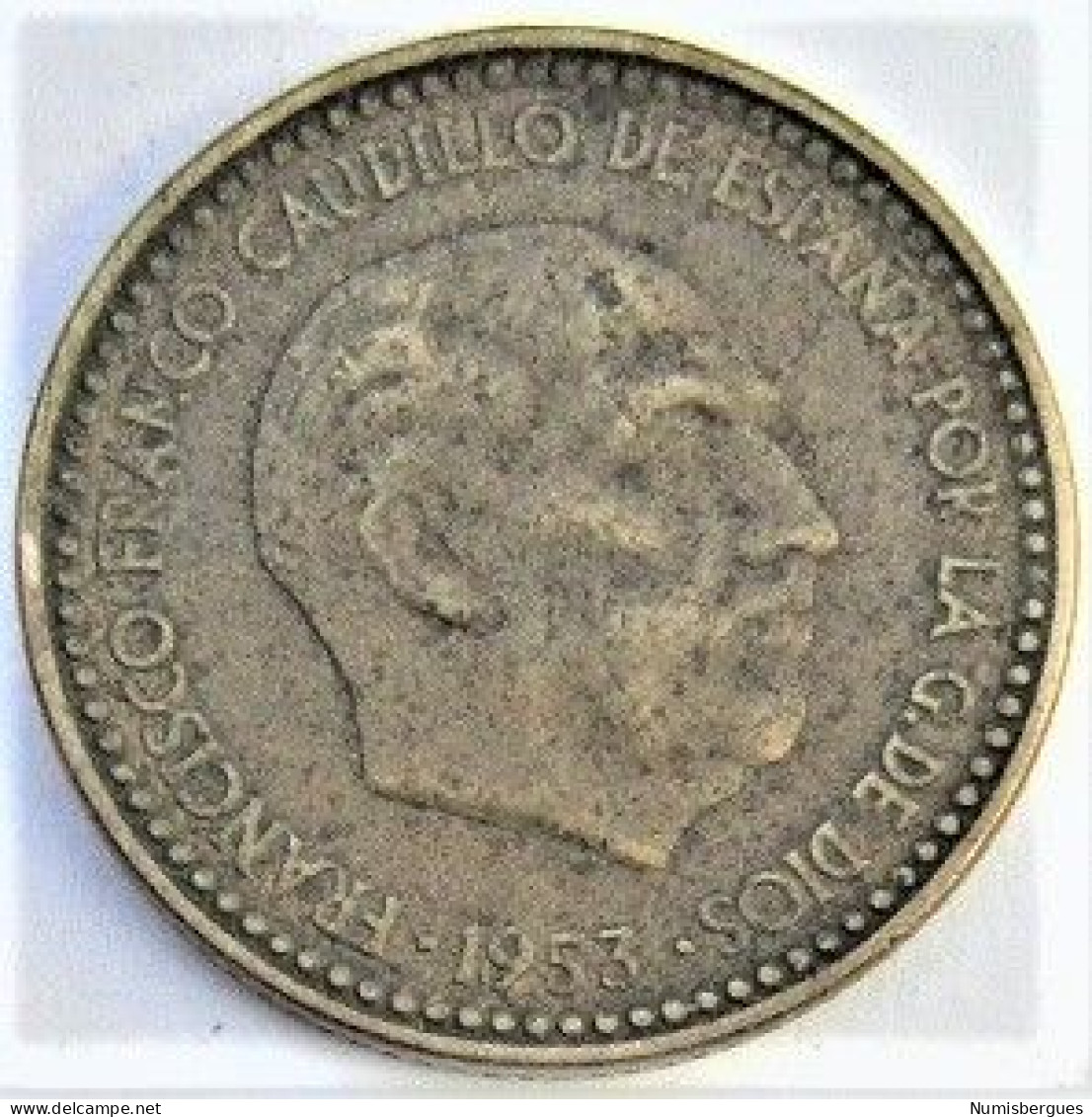 Pièce De Monnaie 1 Peseta 1962 - 1 Peseta