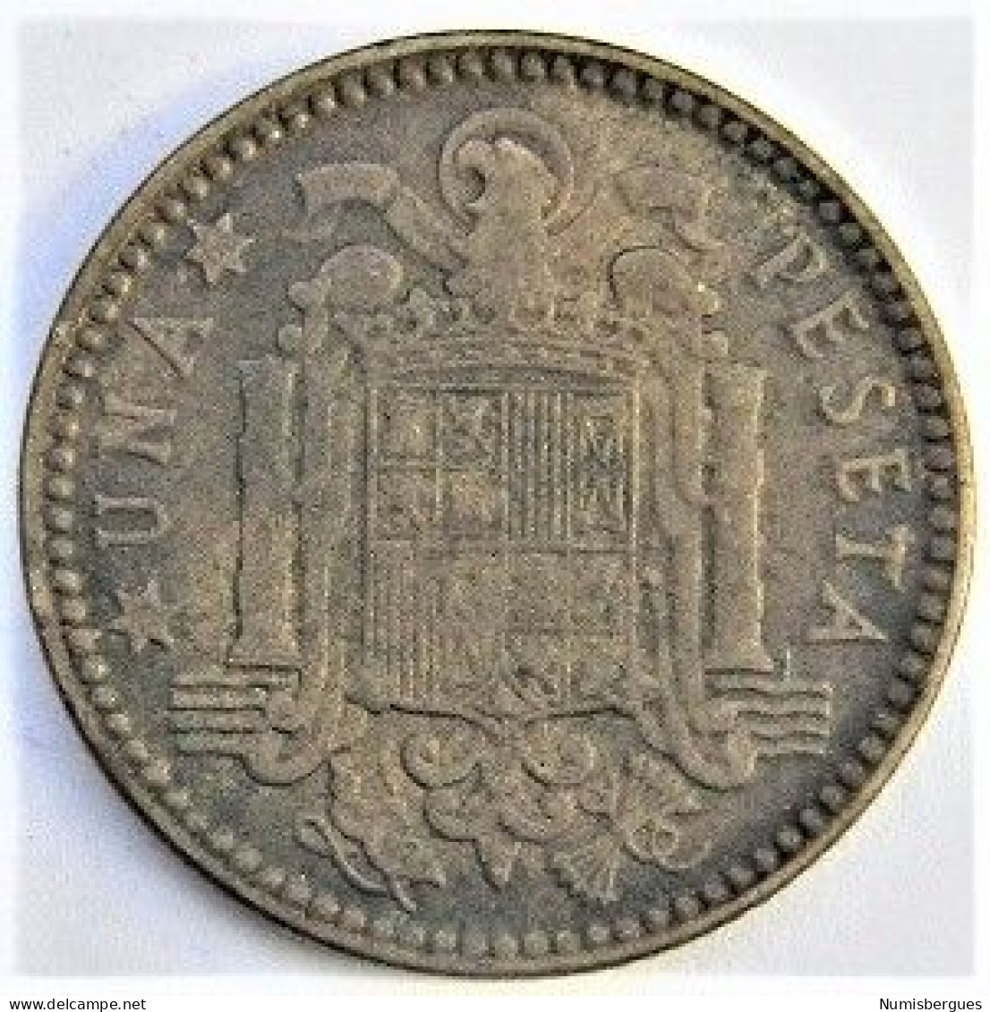 Pièce De Monnaie 1 Peseta 1966 - 1 Peseta