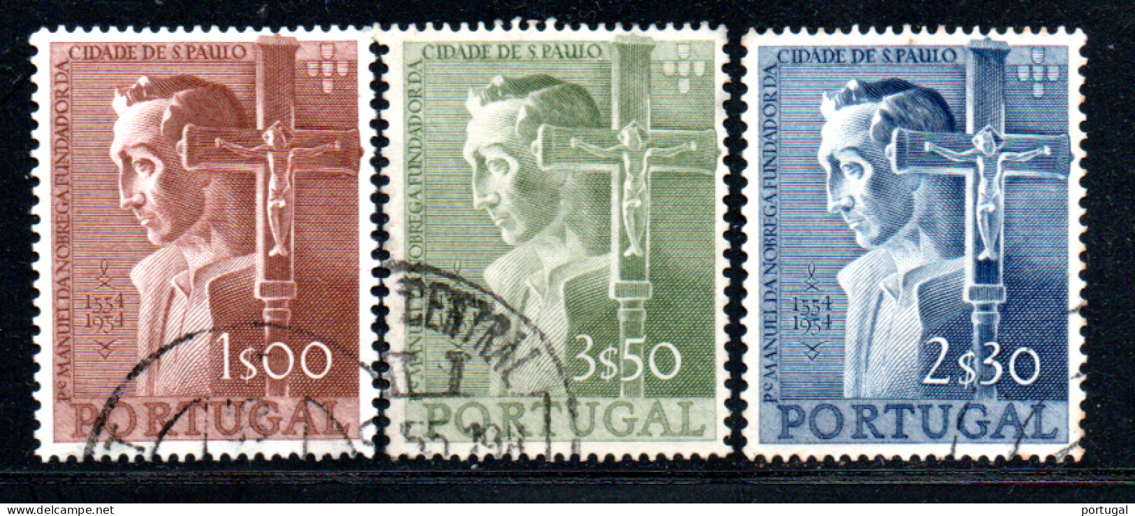 N° 813,4,5 - 1955 - Used Stamps