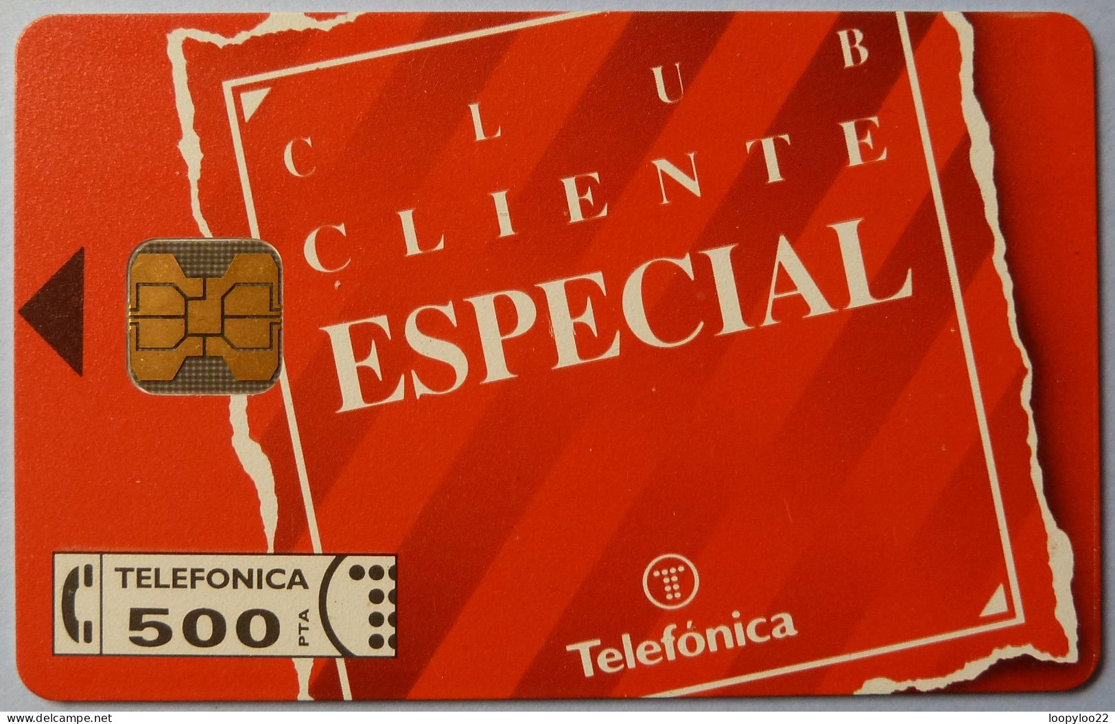 SPAIN - Chip - 500 Units - Cliente Especial - P-008 - Mint - Privatausgaben