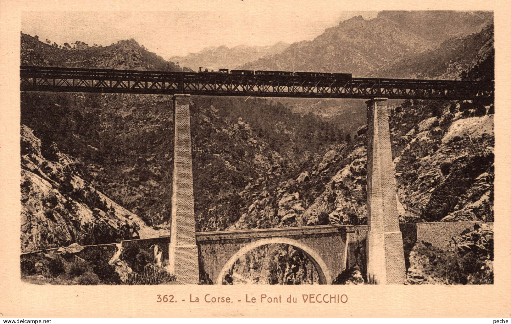 N°108661 -cpa Le Pont Du Vecchio - Ouvrages D'Art
