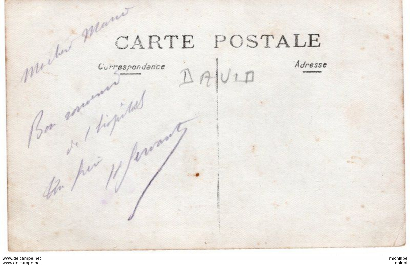 Cpa 14 / 18 Carte Photo  Militaire - 1914-18