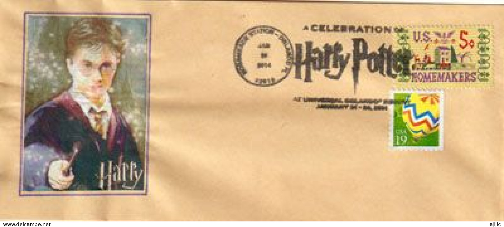 USA.Celebration Of Harry Potter At Universal Orlando Resort.  Letter - Covers & Documents