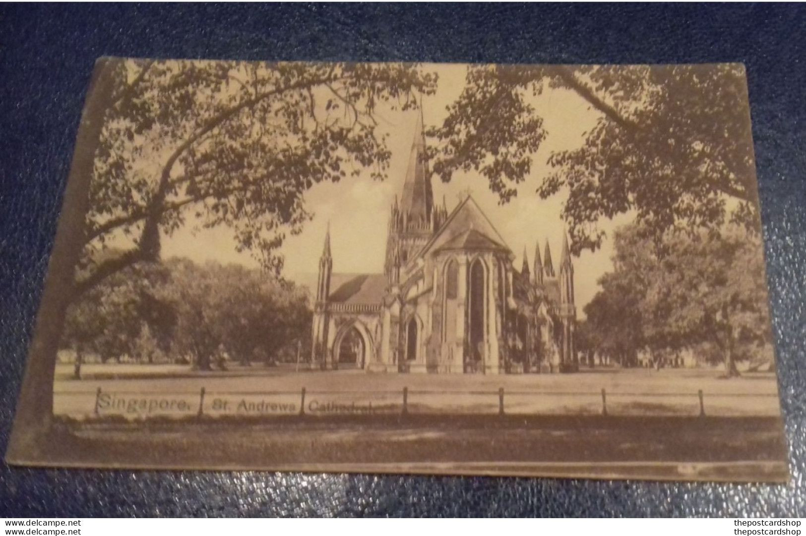 Singapore SINGAPORE, ST.ANDREWS CHURCH To Major 4 Moyers Road Leyton Essex - Singapour