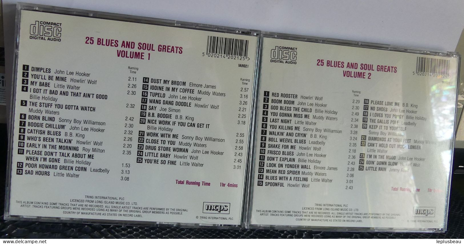 4 CD Blues And Soul - Blues