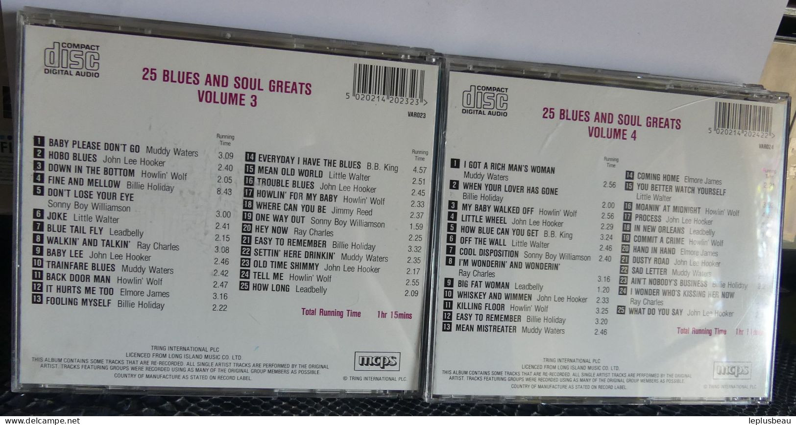 4 CD Blues And Soul - Blues