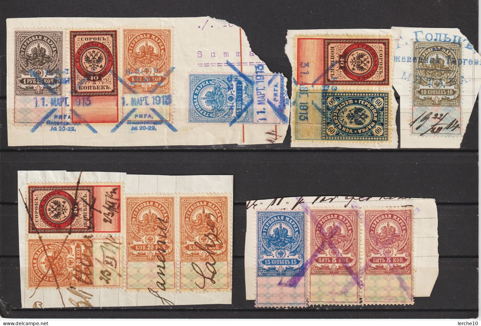 Russland, Russia  (0273) - Revenue Stamps