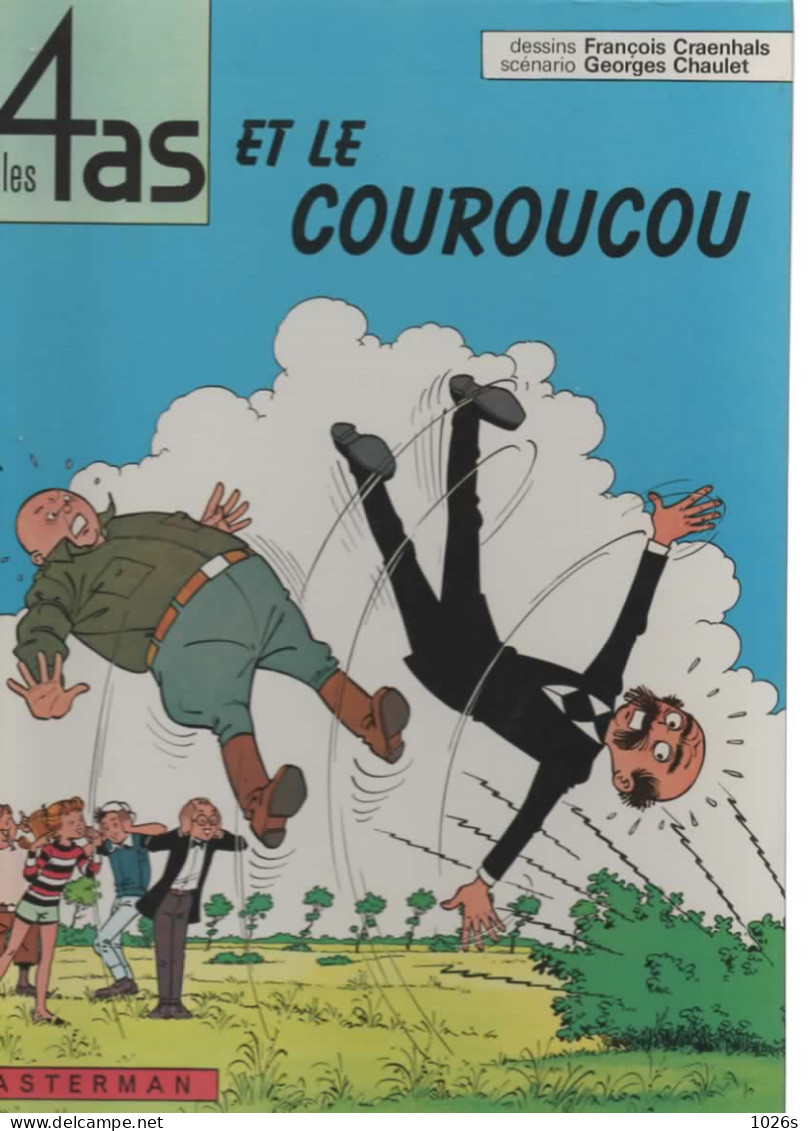 B.D.LES 4AS ET LE COUROUCOU  -  1976 - 4 As, Les