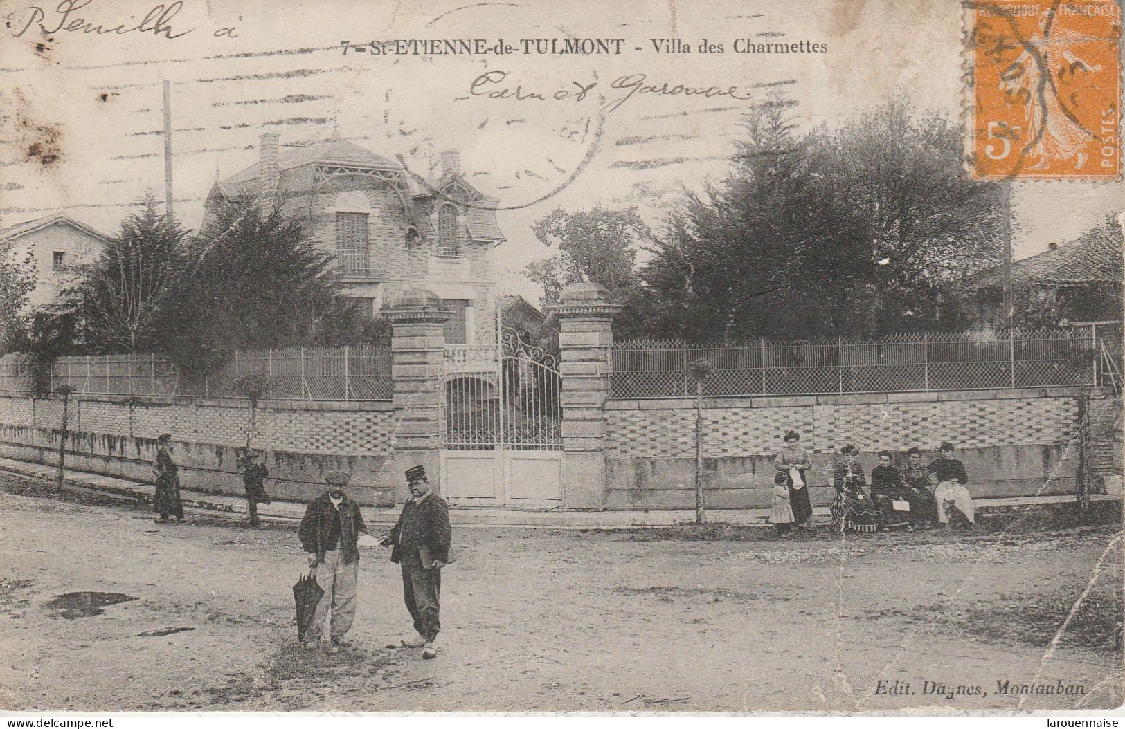 82 - SAINT ETIENNE DE TULMONT - Villa Des Charmettes - Saint Etienne De Tulmont