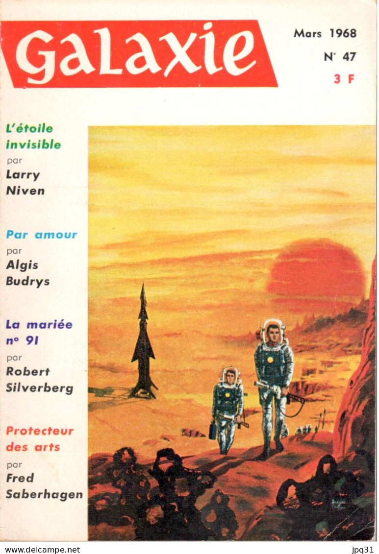 Revue Galaxie No 47 - Opta - Mars 1968 - Opta