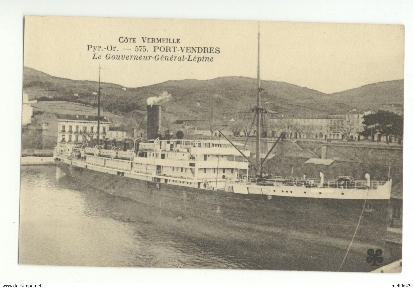 66/CPA - Port Vendres /// Le Gouverneur Général Lépine - Port Vendres