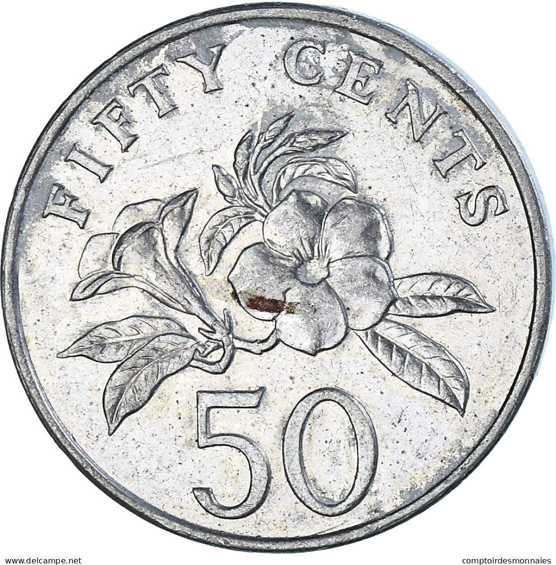 Monnaie, Singapour, 50 Cents, 1995 - Singapore