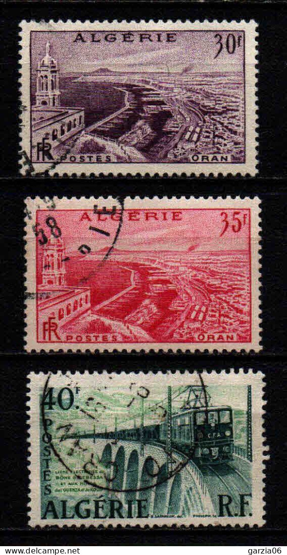 Algérie - 1956 - Vues D' Oran  - N° 339 à 340  -  Oblit  - Used - Used Stamps