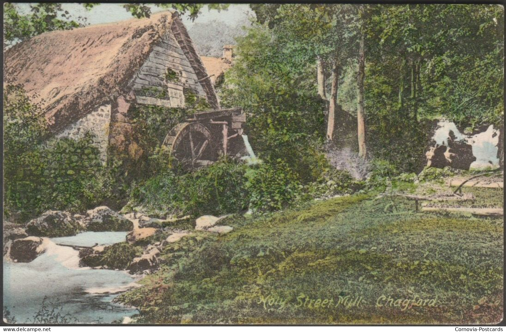 Holy Street Mill, Chagford, Devon, C.1905 - Frith's Postcard - Dartmoor