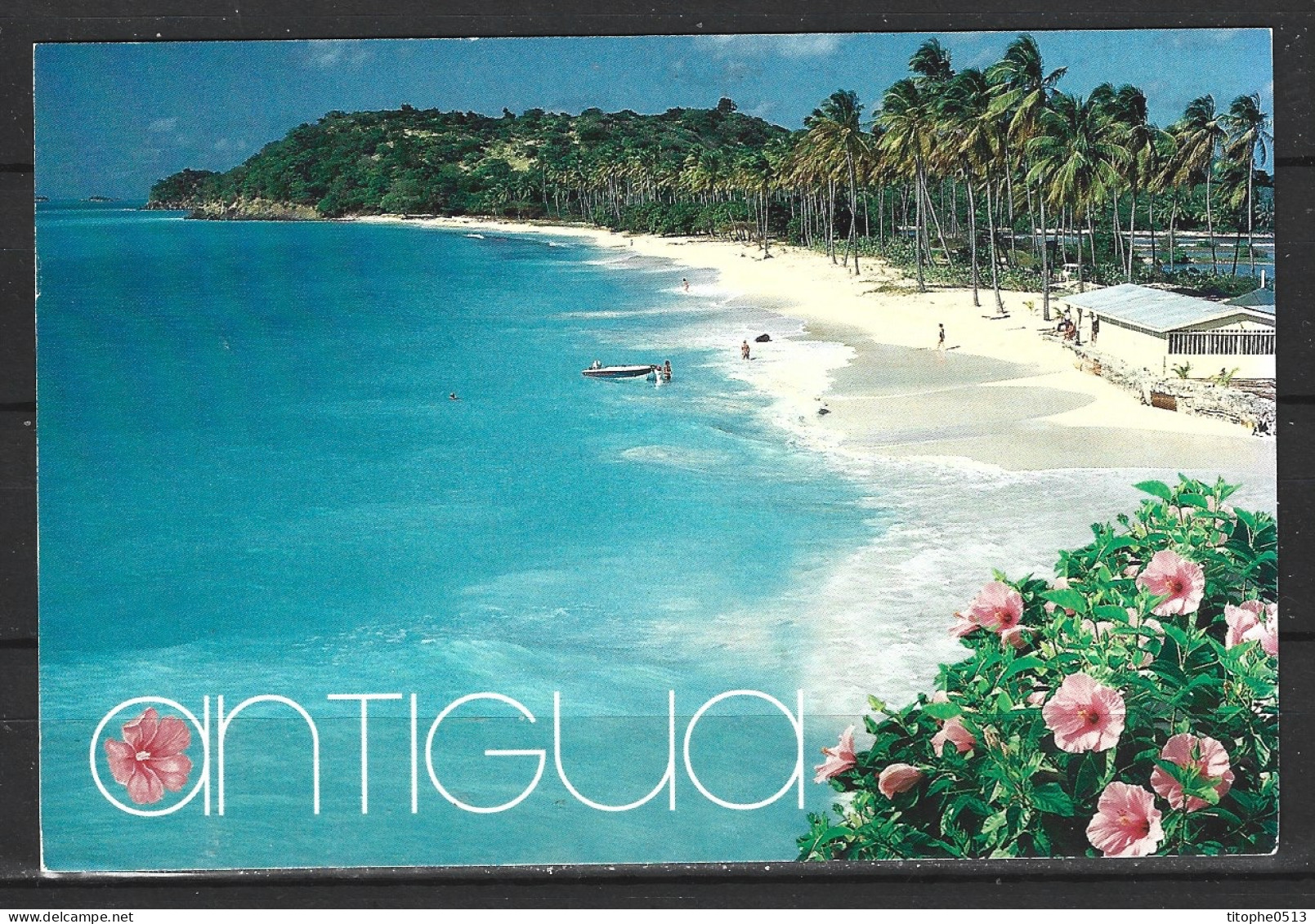 ANTIGUA. Carte Postale écrite. Darkwood Beach. - Antigua Und Barbuda