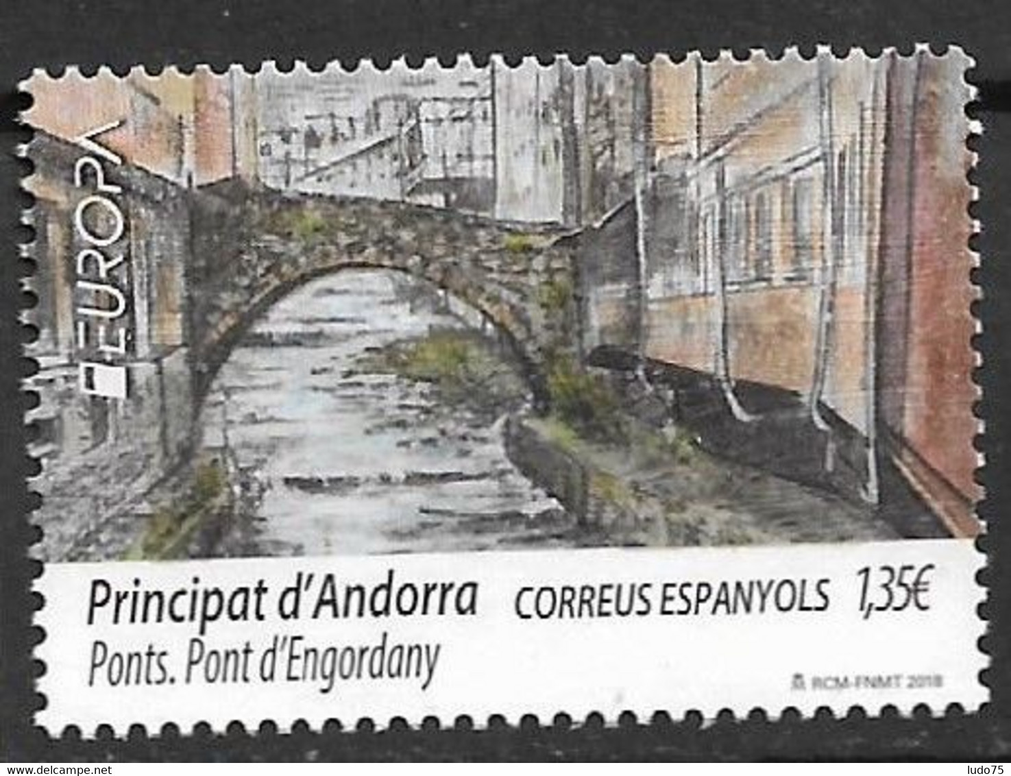 ANDORRE ESP. SP. ANDORRA EUROPA CEPT 2018 Set/serie, Neuve/mint/ Postfrisch - 2018