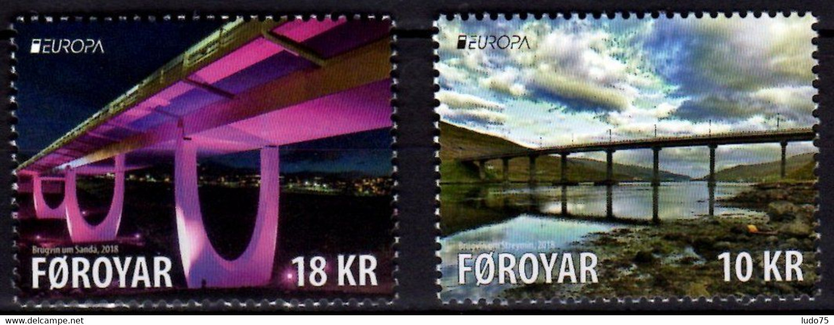 Faroe Islands, Iles Feroe, Faroer Inseln EUROPA CEPT 2018 Serie/set, Neuf/mint/ungestemp. - 2018