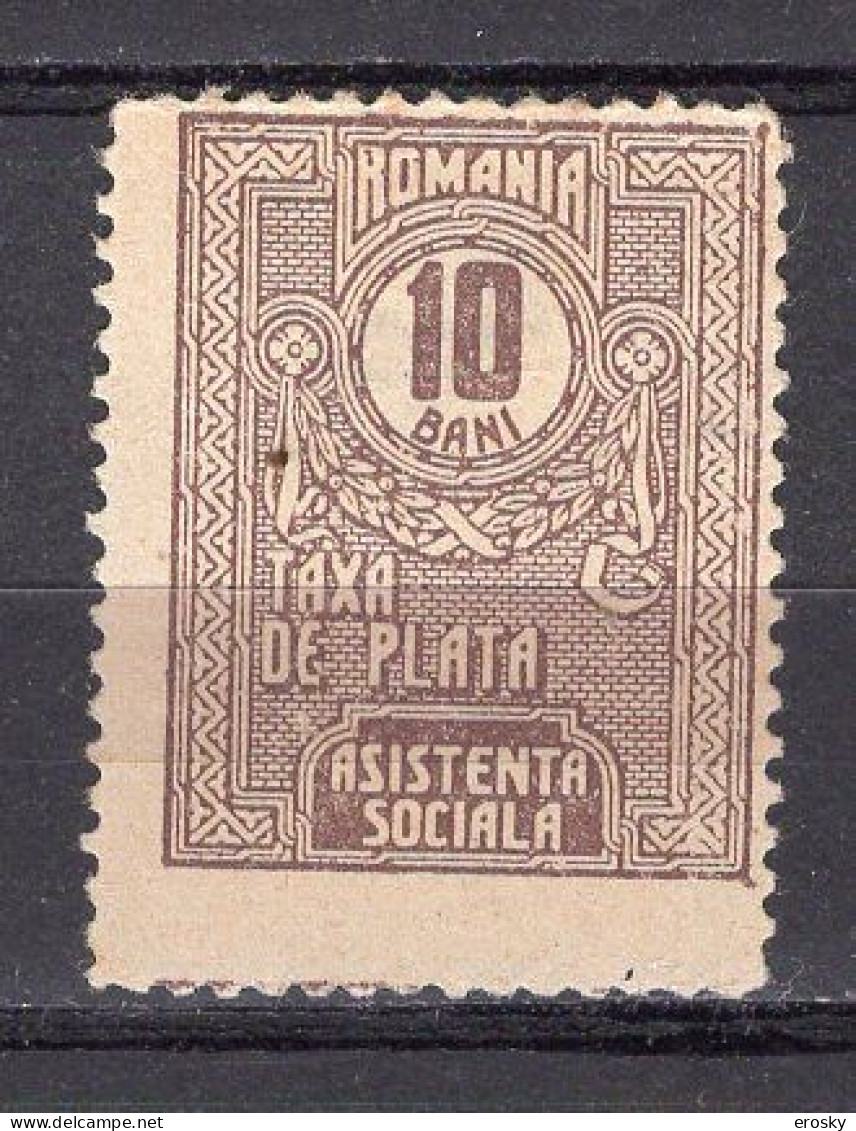 S2968 - ROMANIA ROUMANIE TAXE Yv N°70 * - Segnatasse