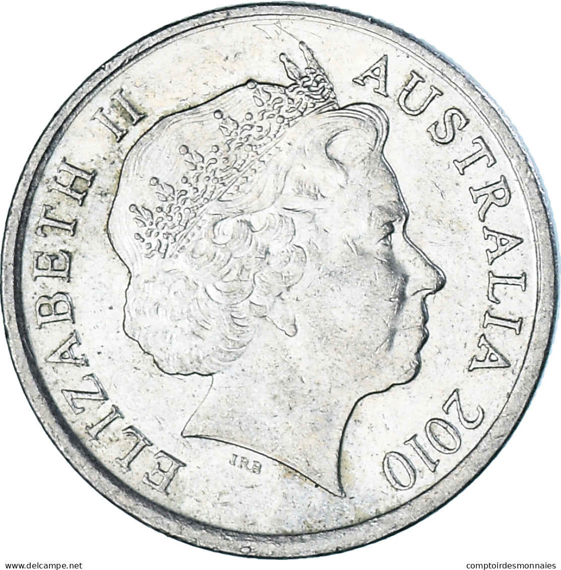 Monnaie, Australie, 5 Cents, 2010 - 5 Cents