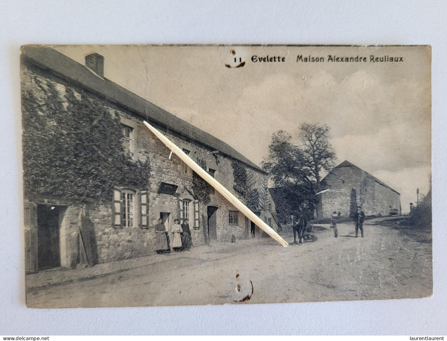 EVELETTE - Maison Alexandre Reuliaux - 1911 - Ohey