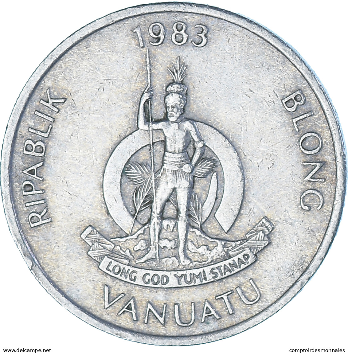 Monnaie, Vanuatu, 10 Vatu, 1983 - Vanuatu