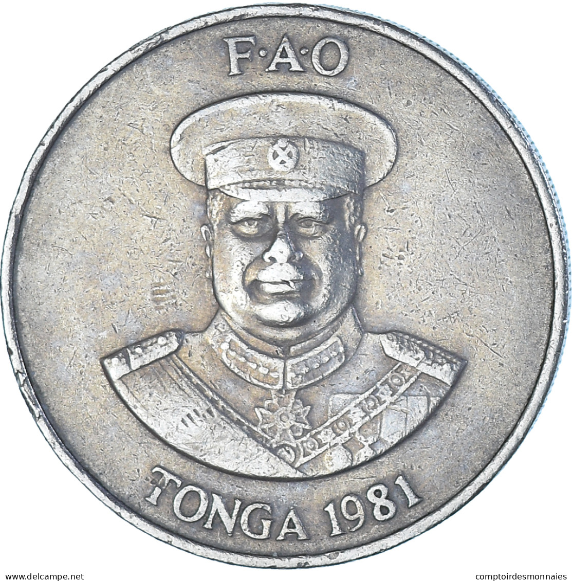 Monnaie, Tonga, 20 Seniti, 1981 - Tonga