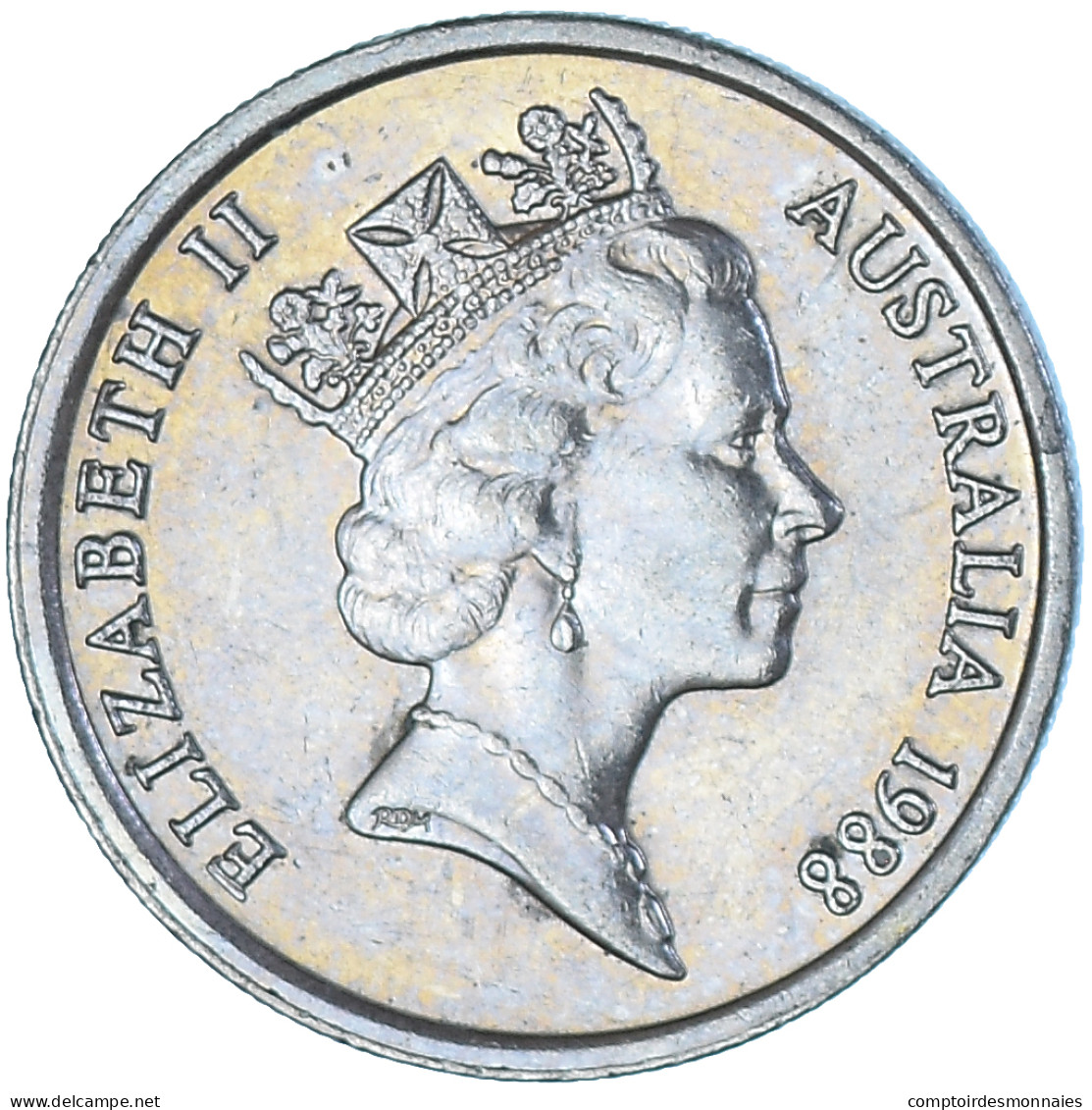 Monnaie, Australie, 5 Cents, 1988 - 5 Cents