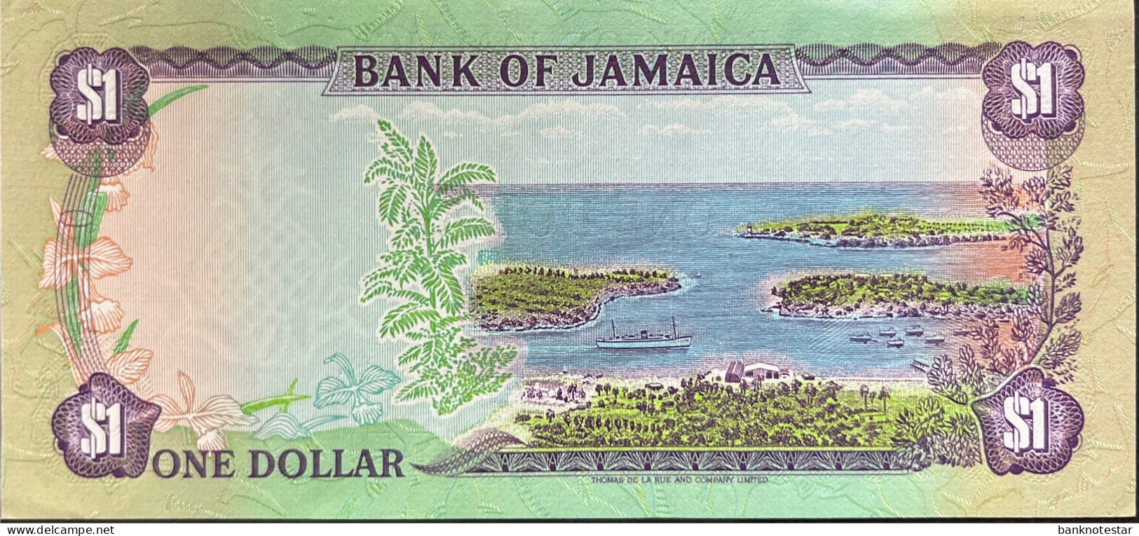 Jamaica 1 Dollar, P-68Ab (01.03.1986) - About Uncirculated - Jamaique