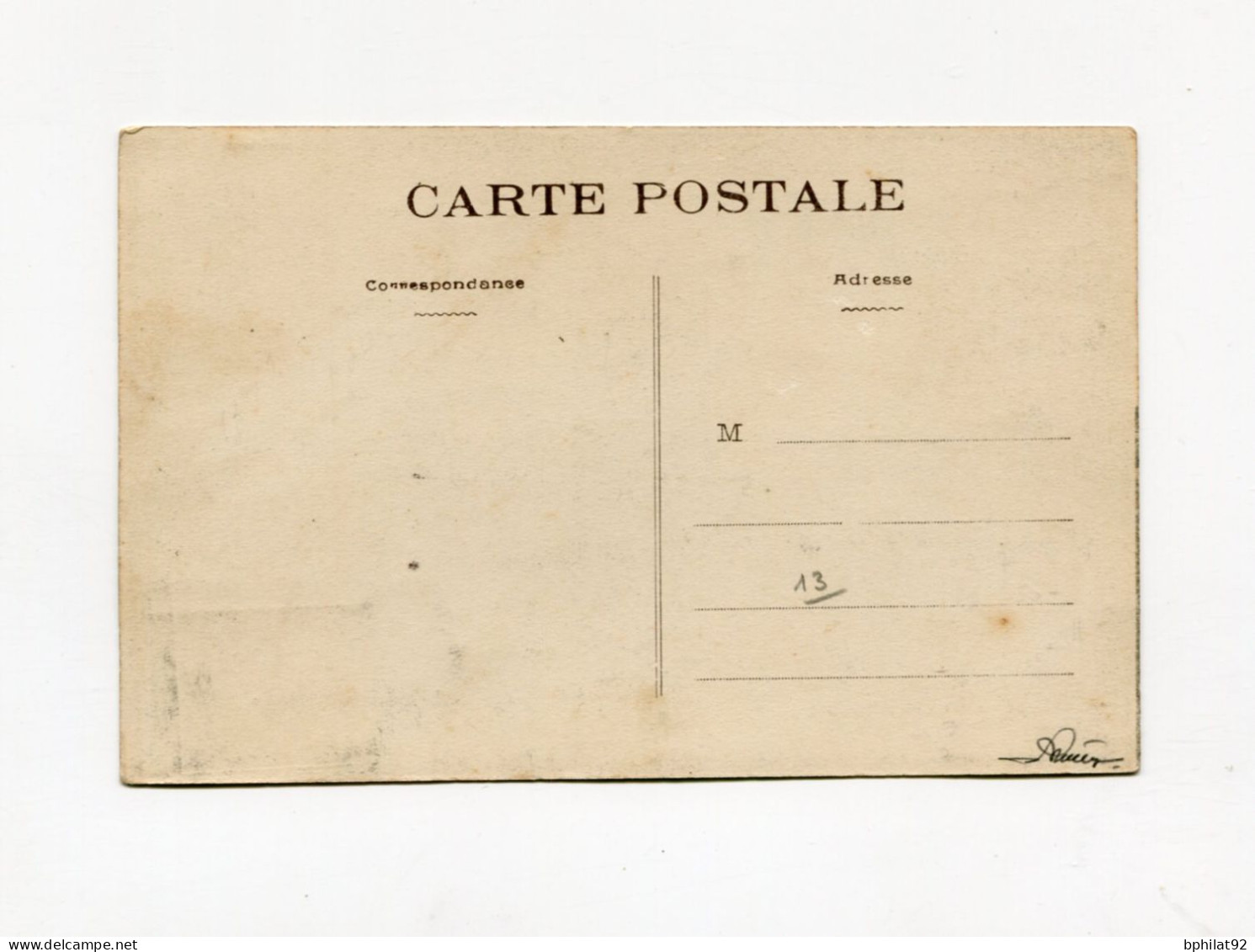 !!! RARE VIGNETTE DU MEETING DE NANTES DE 1910 SUR CPA AVEC CACHET SPECIAL - Lettres & Documents