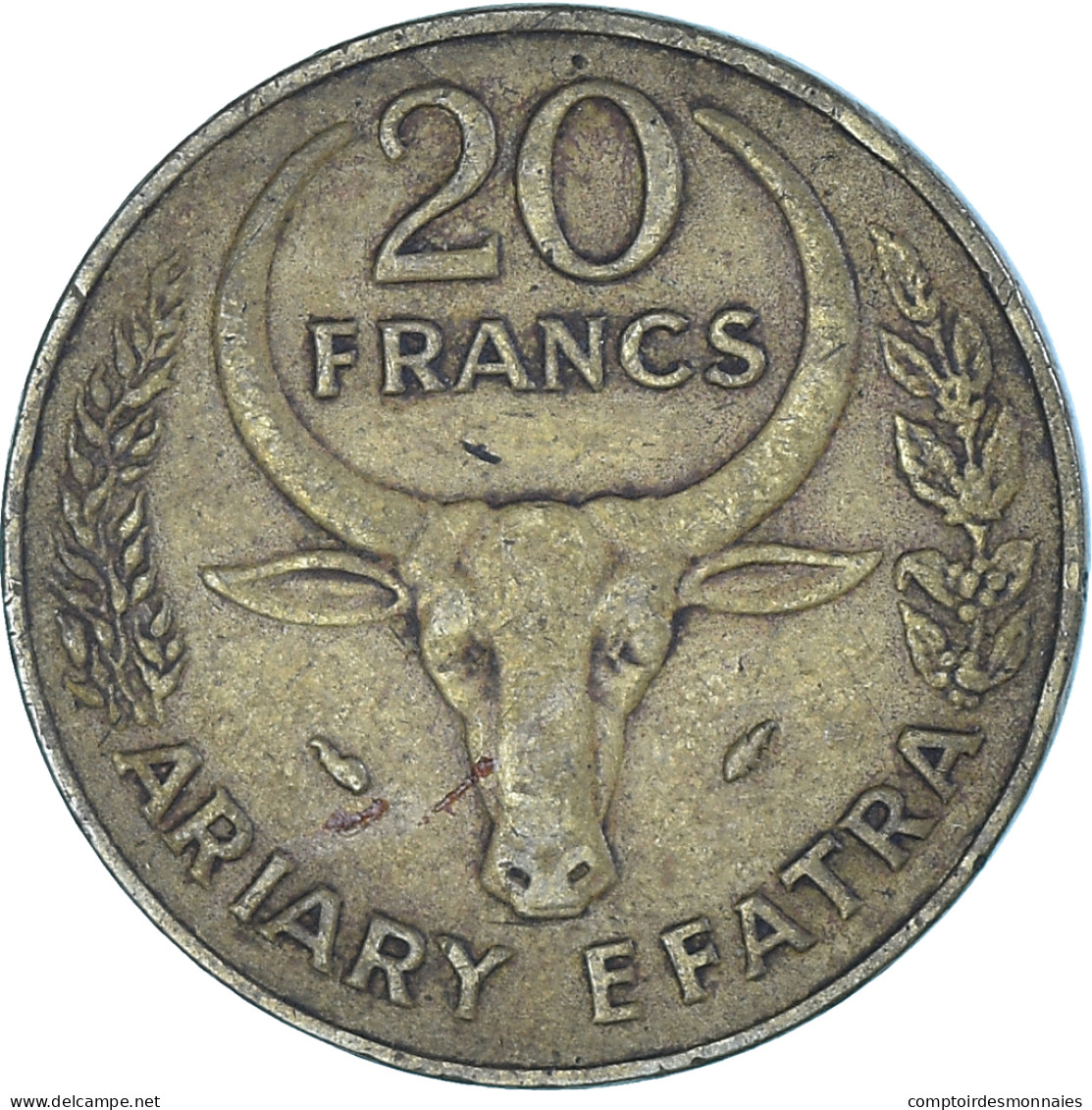 Madagascar, 20 Francs, 4 Ariary, 1978 - Madagascar