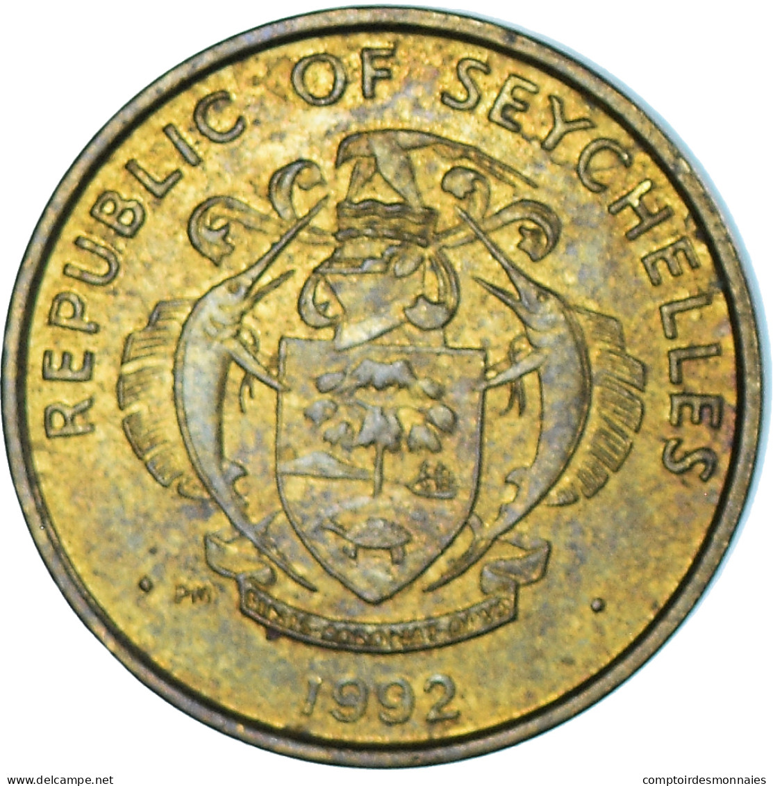 Monnaie, Seychelles, 5 Cents, 1992 - Seychellen