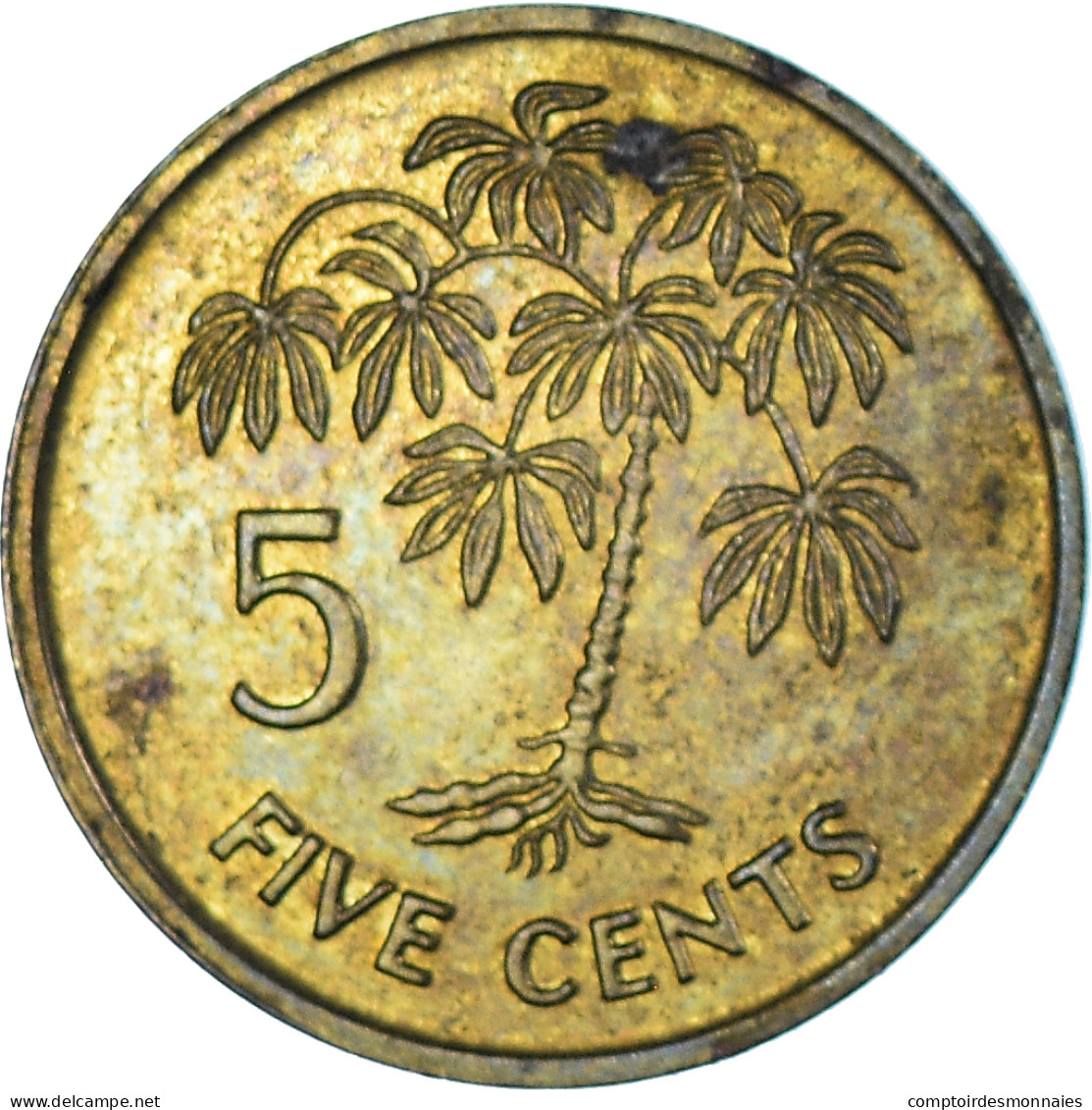 Monnaie, Seychelles, 5 Cents, 1992 - Seychelles