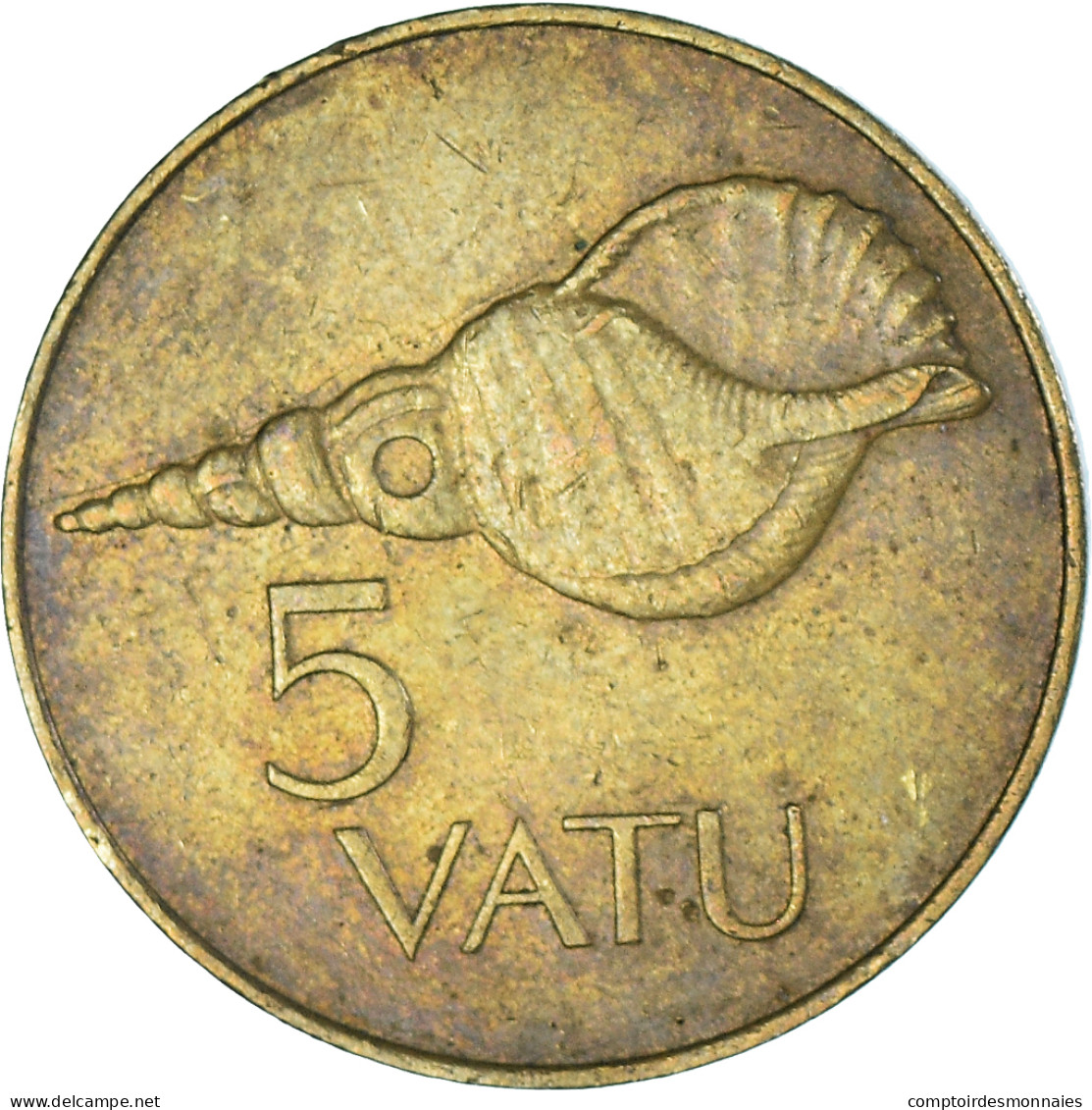 Monnaie, Vanuatu, 5 Vatu, 1983 - Vanuatu